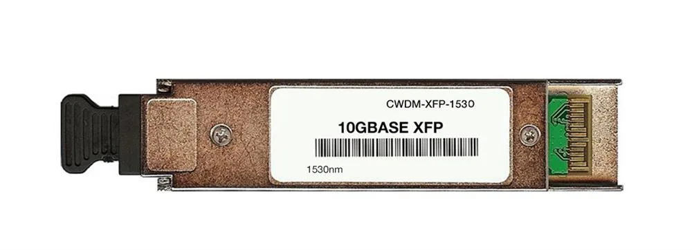 CWDM-XFP-1530NM-40KM - Cisco 10Gb/s 10GBase-CWDM Single-Mode Fiber 40km 1530nm Duplex LC Connector XFP Transceiver Module