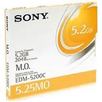 CWO5200CWW - Sony 5.25 Magneto Optical Media - WORM - 5.2GB - 8x