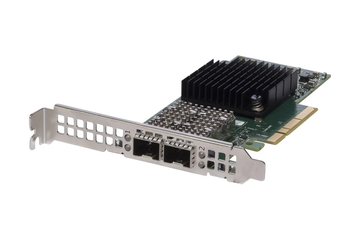 Dell CX4121C Mellanox ConnectX-4 Lx 2 x Ports 25GbE Direct Attach SFP+ Network Adapter Card