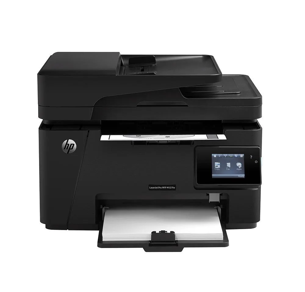 HP CZ183A#BGJ LaserJet Pro M127FW Laser Multifunction Printer Monochrome Plain Paper