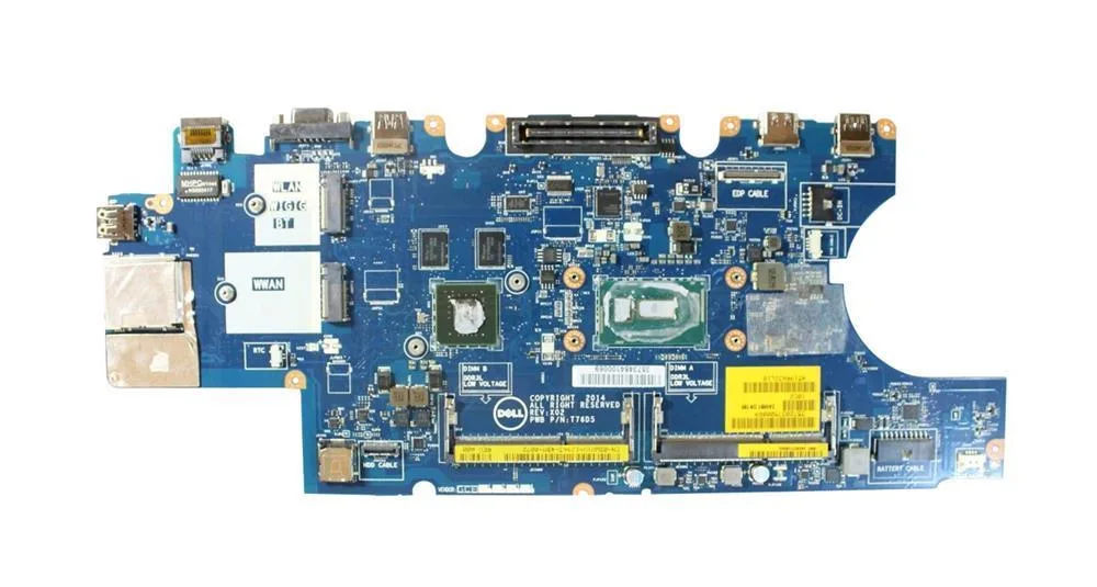 D1D9C - Dell System Board Core I5 2.3GHz (i5-5300u) W/cpu Latitude E5550
