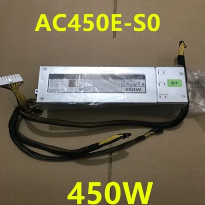 D450E-S0 - Dell 450-Watts 100-240V 80 Plus Bronze Non Hot Pluggable Power Supply for PowerEdge R430 R440