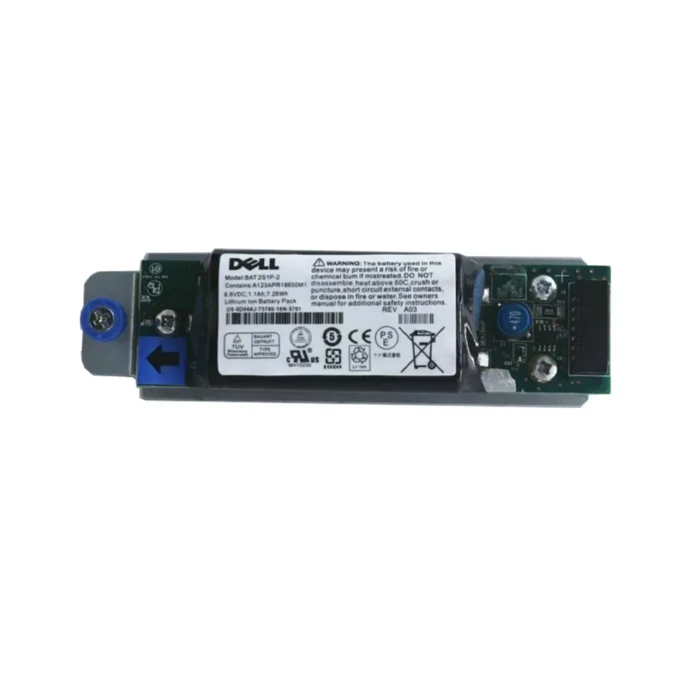 D668J - Dell 6.4V 1.1AH 7.1WH Controller Battery Module for PowerVault MD3200I/3220I