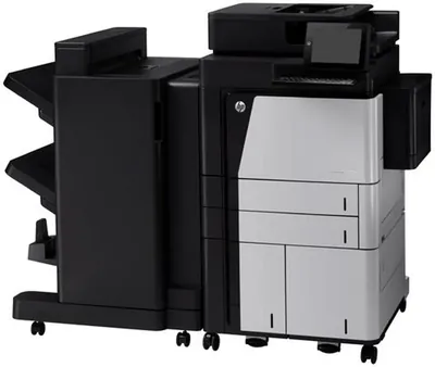 HP D7P68A#BGJ LaserJet M830Z Laser Multifunction Printer Monochrome Plain Paper Print Floor Standing