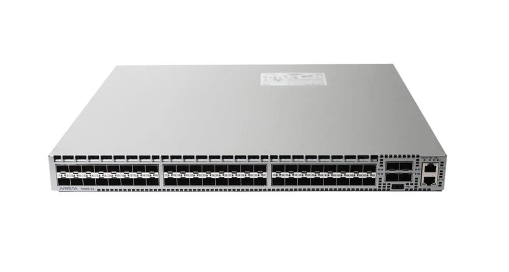 Arista DCS-7048T-A-F 7048-A 48-Ports 10/100/1000Base-T RJ-45 4-Ports 10GbE SFP+ Layer 3 Managed Switch