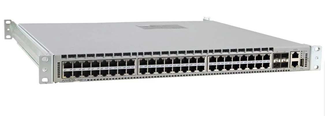 Arista DCS-7048T-A-R 48x Ports 1000Base-T RJ-45 4x Ports SFP+ Network Switch