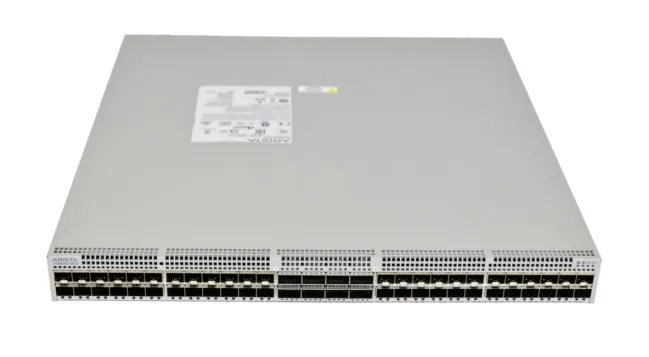 Arista DCS-7050SX3-48C8-R 7050X3 48-Ports 10GBase-X SFP 10Gigabit Ethernet + 8x Ports 100GBase-X QSFP100 Layer 3 Managed 1U Rack-mountable Network Switch
