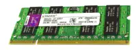DDR667-2G - Kingston 2GB DDR2-667MHz PC2-5300 non-ECC Unbuffered CL5 200-Pin SoDimm Dual Rank Memory Module