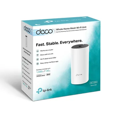 TP-Link DECO M4(1-PACK) AC1200 Deco Whole Home Mesh WiFi System