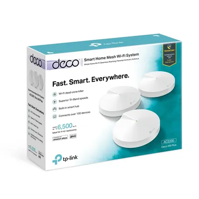 TP-Link DECO M9 PLUS(3-PACK) AC2200 Smart Home Mesh Wi-Fi System