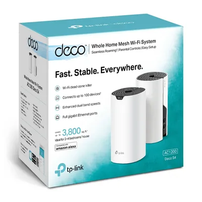 TP-Link DECO S4(1-PACK) AC1200 Whole Home Mesh Wi-Fi System