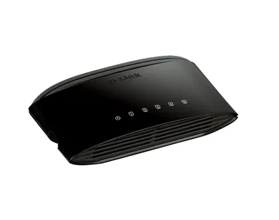 D-Link DES-1005D/B 5-Port Unmanaged 10/100 Ethernet Switch