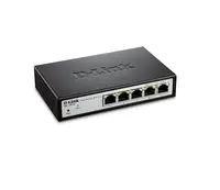 DES-1005P - D-Link 5-Port 10/100/1000Base-T Unmanaged Fast Ethernet Switch