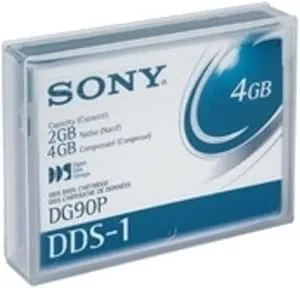 Sony DG90P//AWW DDS-1 Data Cartridge - DAT DDS-1 - 2GB (Native) / 4GB (Compressed)