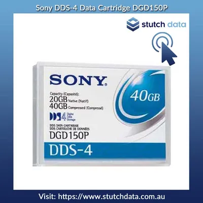 Sony DGD125P//A4 DGD125PA4 DAT DDS-4 Data Cartridge - DAT DDS-4 - 12GB (Native) / 24GB (Compressed)