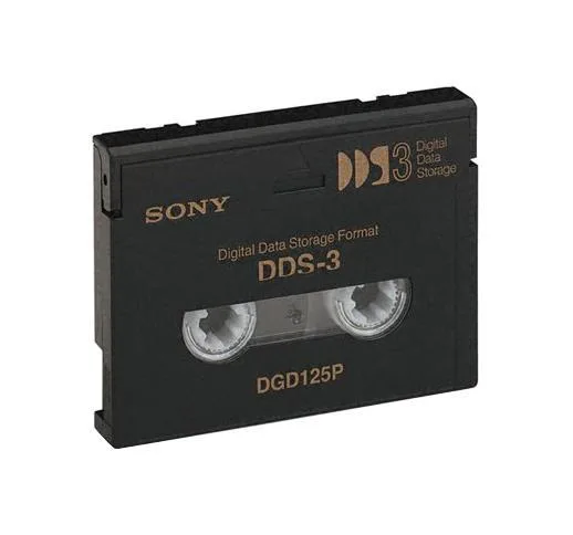 DGD125PWW - Sony DDS-3 Tape Cartridge - DAT DDS-3 - 12GB (Native) / 24GB (Compressed)