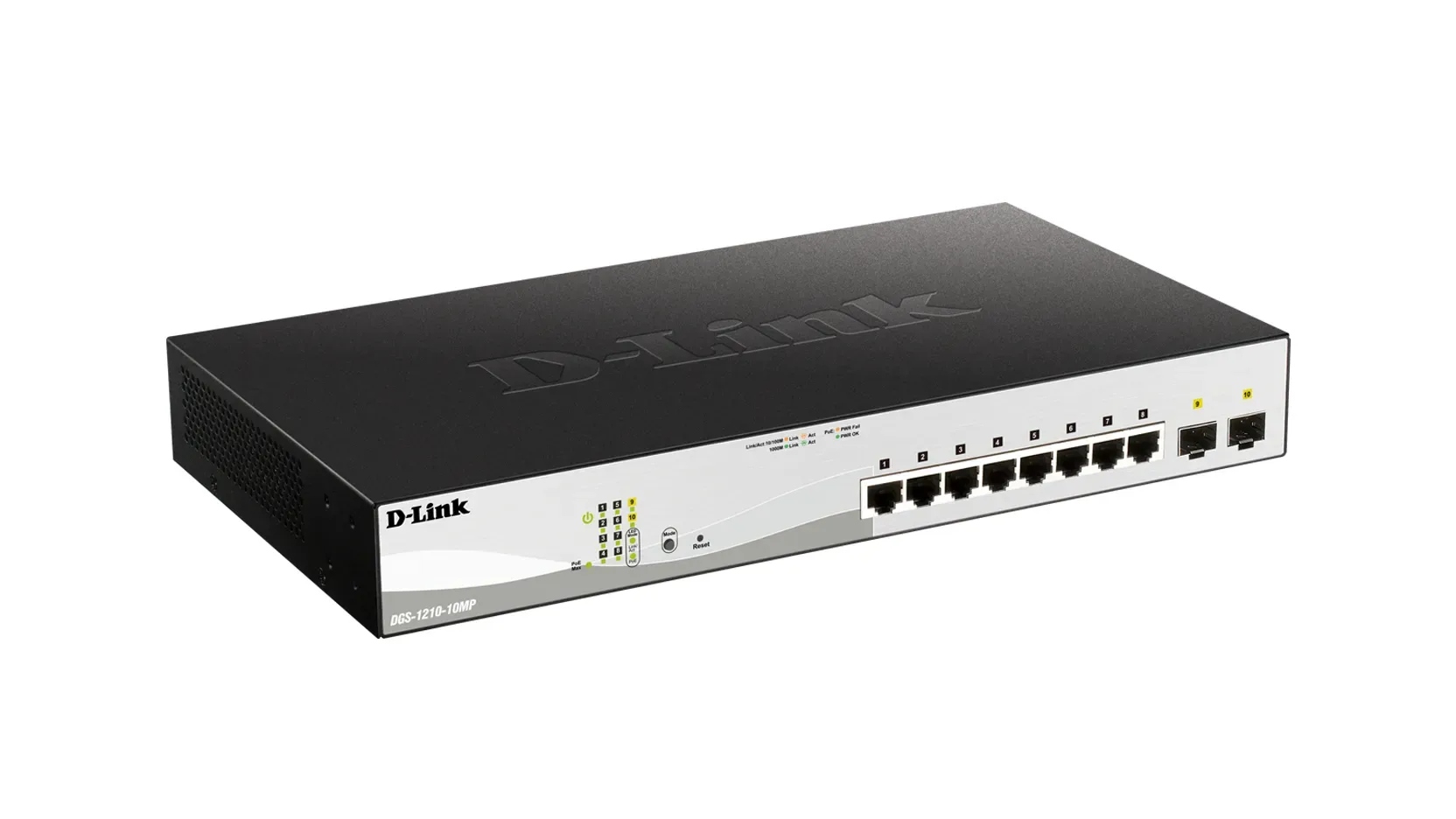 DGS-1210-10MP - D-Link 8-Port Ethernet Switch