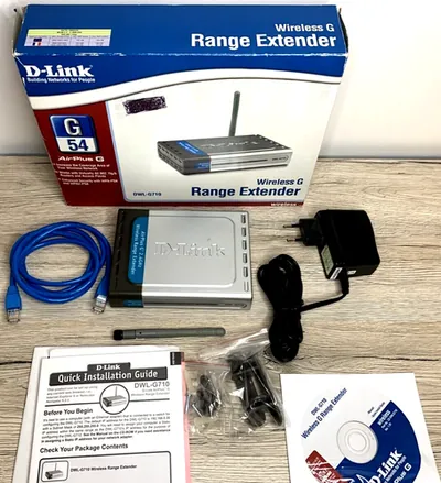 DHDWLG710 - D-Link AirPlus G DWL-G710 Wireless Range Extender. IEEE 802.11b/g 54Mbps -