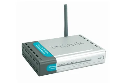 D-Link DI-524/B AirPlus G DI-524 Wireless Broadband Router With Built-in 4-Port Switch 4 x 10/100Base-TX, 1 x 10/100Base-TX IEEE 802.11b/g Wireless Broadband Router