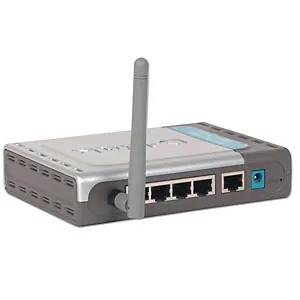 D-Link DI-524/E DI-524 Wireless 54 Mbps High Speed Router