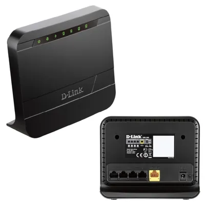 D-Link DIR-300/B DIR-300 Wireless G Router4 x 10/100Base-TX Network LAN, 1 x 10/100Base-TX Network WANIEEE 802.11b/g54Mbps