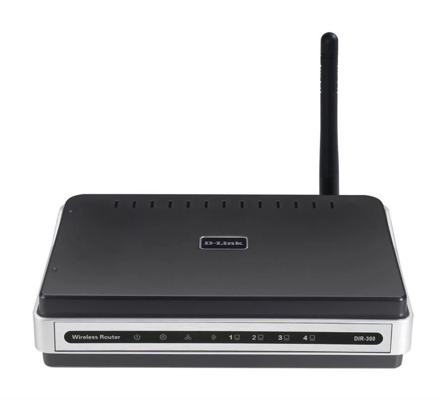 D-Link DIR-300/E DIR-300 Wireless Router 4 x 10/100Base-TX Network LAN, 1 x 10/100Base-TX Network WAN