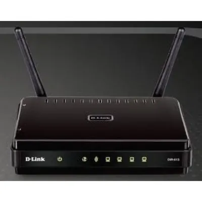 DIR-615 - D-Link 4-Port 2.4GHz 300 Mbps Fast Ethernet 802.11b/g/n Wireless Router