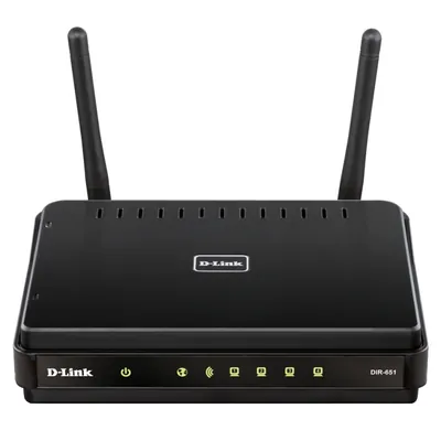 DIR-651 - D-Link 4-Port 300 Mbps Gigabit Ethernet 802.11b/g/n Wireless Router