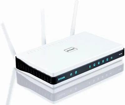 D-Link DIR-655/E 4-Port 2.4GHz 10/100/100Base-T Gigabit Ethernet 802.11b/g/n Wireless Router