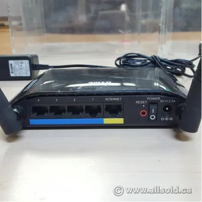 D-Link DIR-815/B DIR-815 Wireless Router IEEE 802.11n 2 x Antenna Yes Yes 300Mbps Wireless Speed 4 x Network Port 1 x Broadband Port No Desktop
