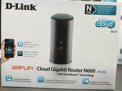 D-Link DIR-845L/E Cloud Gigabit Router N600 with SmartBeam Technology