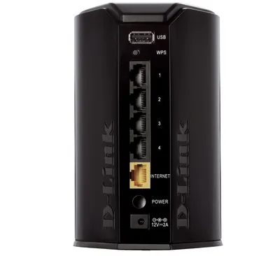 D-Link DIR-850L/B 4-Port 2.4/5GHz 1200MB Gigabit Ethernet 802.11b/a/g/n/ac Wireless Router