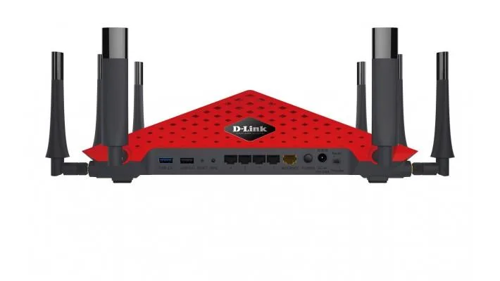 D-Link DIR-895L/R 4-Port 2.4/5GHz 5332Mbps Gigabit Ethernet 802.11b/a/g/n/ac Ultra Wireless Router
