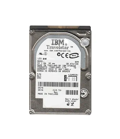 DJSA-205 - IBM Travelstar 20GN 5GB 4200RPM IDE / ATA-66 512KB Cache 2.5-inch Hard Drive