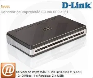D-Link DPR-1061/E 10/100Mbit 2x USB + 1x Print Server
