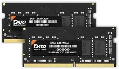 Dataram DRH2133ES/16GB 16GB DDR4-2133MHz PC4-17000 ECC Unbuffered CL15 260-Pin SoDimm 1.2V Dual Rank Memory Module