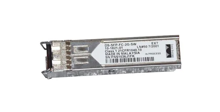 Cisco DS-SFP-FC-2G-SW/NEW 2Gbps Short Wave Multi-Mode Fiber Channel 300m 850nm Duplex LC Connector SFP Transceiver Module