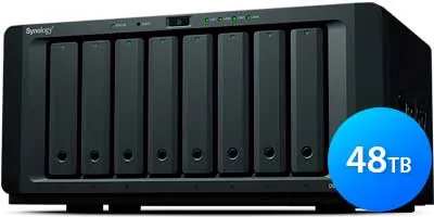 DS1817X48TBSTX - Synology DS1817 48TB 8-Bay NAS