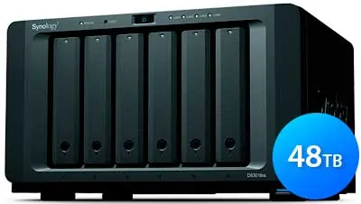 DS3018XSX48TBSTX - Synology DiskStation DS3018xs 48TB 6-Bay NAS