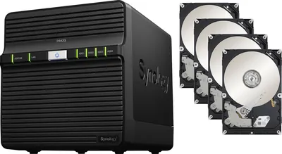 Synology DS420J/24TB-RED DS420j 24TB 4-bay NAS