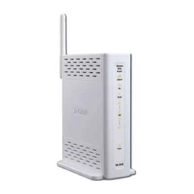 DSL-2642B - D-Link Wireless Broadband Router 4 x 10/100Base-TX Network LAN, 1 x ADSL Network WAN IEEE 802.11b/g 54Mbps