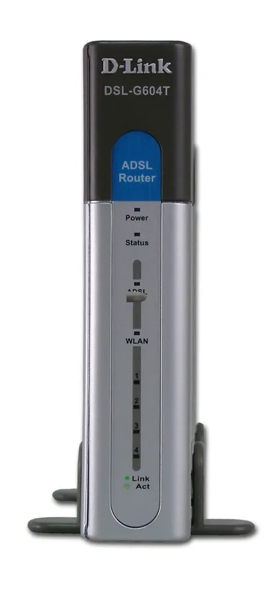 D-Link DSL-G604T/EU DSL-G604T Wireless ADSL Router 4 x 10/100Base-TX, 1 x ADSL IEEE 802.11b/g Wireless Router