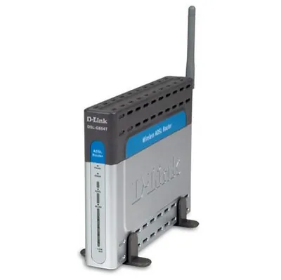 D-Link DSL-G604T/UK AirPlus G DSL-G604T Wireless ADSL Router 1 x ADSL, 4 x 10/100Base-TX IEEE 802.11b/g Wireless Broadband Router