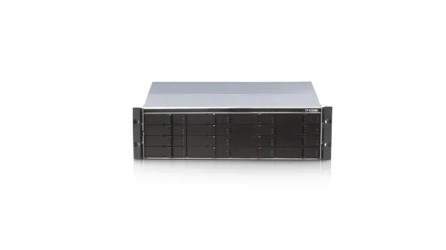 DSN-4000 - D-Link xStack SAN Hard Drive Array - RAID Supported - 16 x Total Bays - iSCSI - 3U Rack-mountable