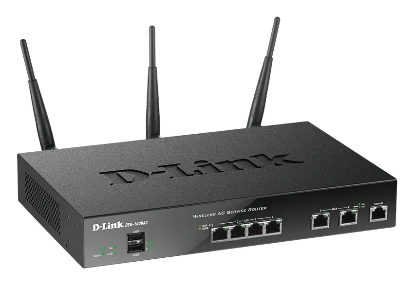 DSR-1000AC - D-Link Wireless AC Unified Services VPN Router