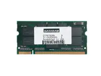 DTP67606A - Dataram 512MB DDR-266MHz PC2100 non-ECC Unbuffered CL2.5 200-Pin SoDimm Memory Module for laptops