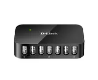 DUBH7 - D-Link DUB-H7 7-Port High Speed USB 2.0 Hub with 480Mbps Data Transfer