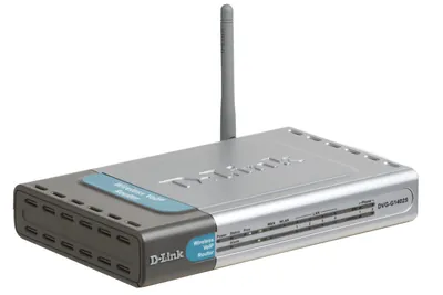 D-Link DVG-G1402S/B DVG-G1402S Wireless Broadband VoIP Router 2 x FXS, 4 x 10/100Base-TX LAN, 1 x 10/100Base-TX WAN IEEE 802.11b/g Wireless Broadband Router