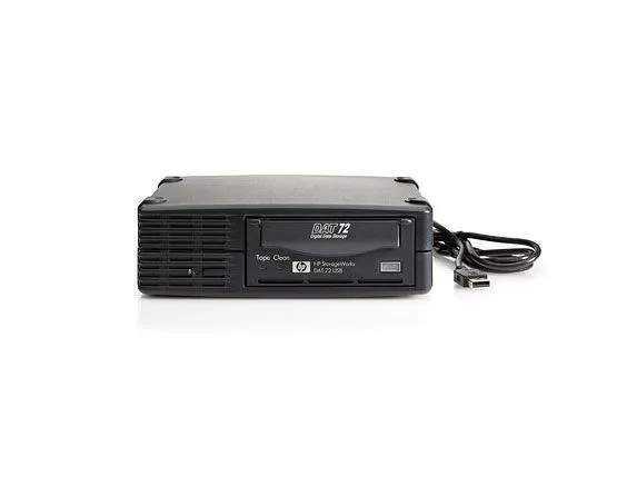 HP DW027A#AKD StorageWorks DAT72 36GB/72GB DDS-4 Hi-Speed USB 5.25-inch External Tape Drive Carbonite