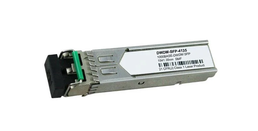 DWDM-SFP-4135 - Cisco 1.25Gb/s 1000Base-DWDM Single-Mode Fiber 80km 1541.35nm LC Connector SFP Transceiver Module
